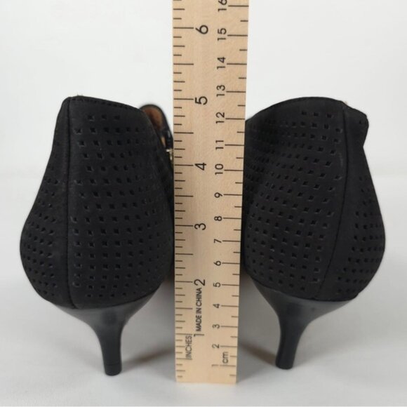 NWOB FRANCO SARTO LEATHER UPPER DEEPA2 Fashion Suede Ankle Bootie Size 9.5M - Picture 7 of 14